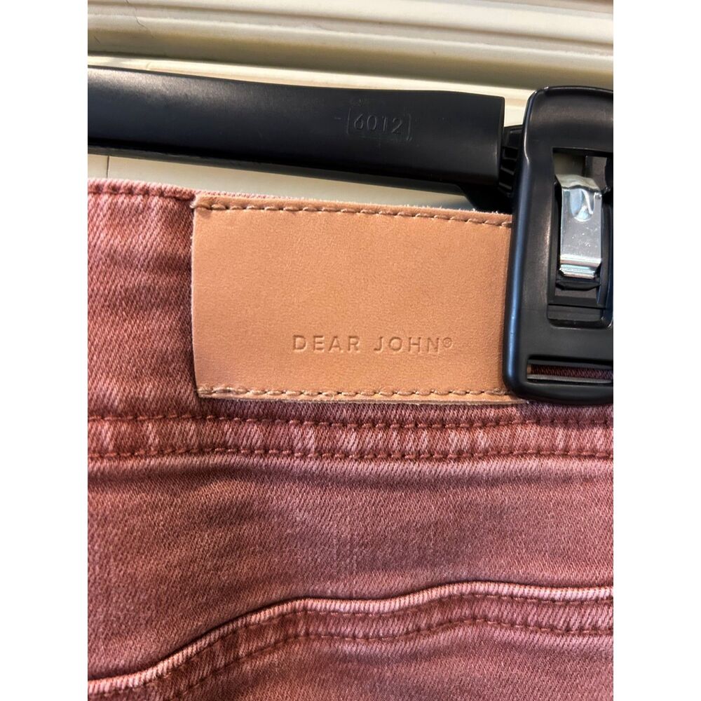 Dear John Holly Super High Rise Wide Hem Straight Jeans in Cinnamon - Size 26 - Picture 6 of 8
